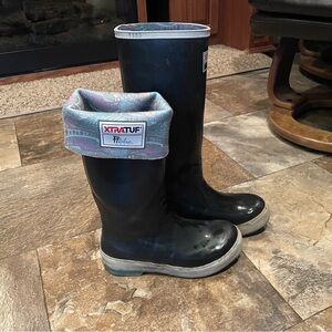 XTRATUF Black Rubber Boots